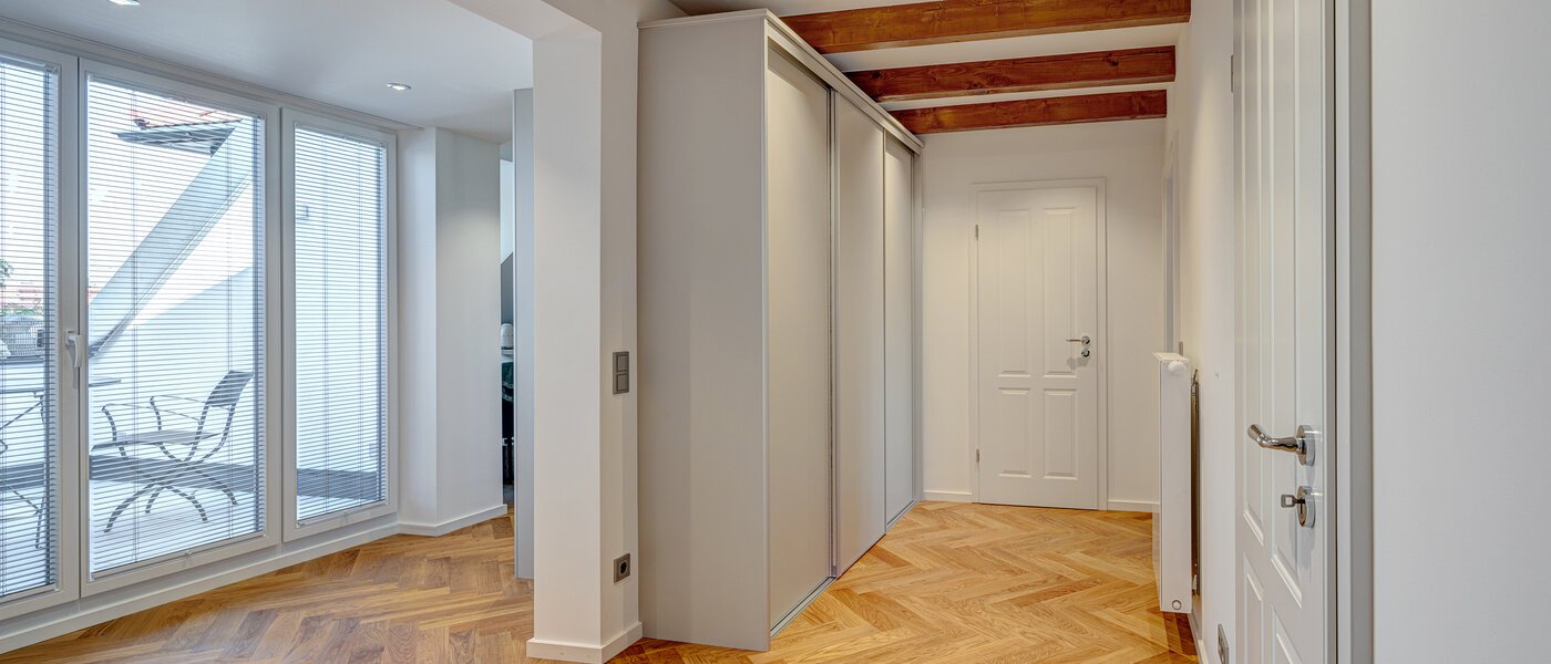 Maisonette lakás München Neuhausen 03 Folyosó/folyosó 13127