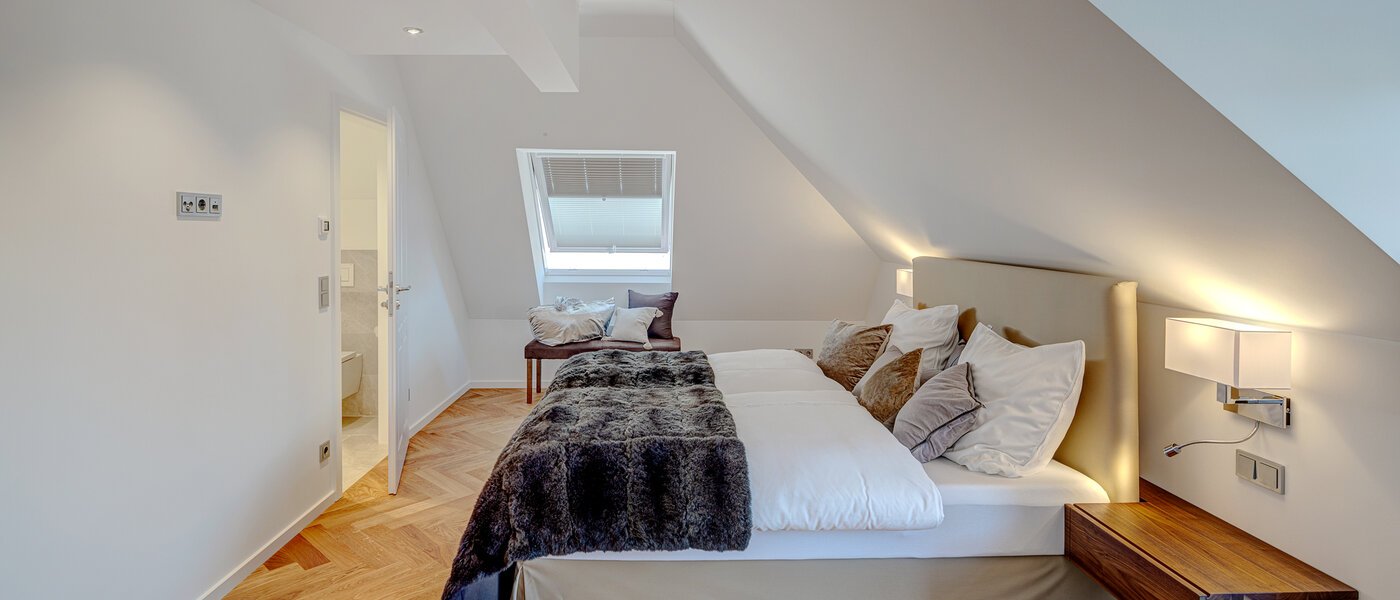 Maisonette lakás München Neuhausen 01 Hálószoba 13127