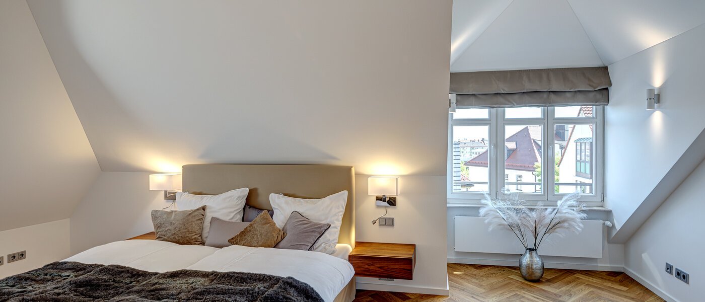 Maisonette lakás München Neuhausen 02 Hálószoba 13127