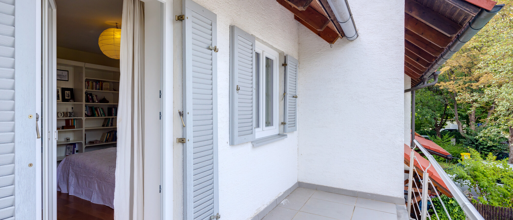 Casă centrală cu terase Garching 01 Balcon 13131