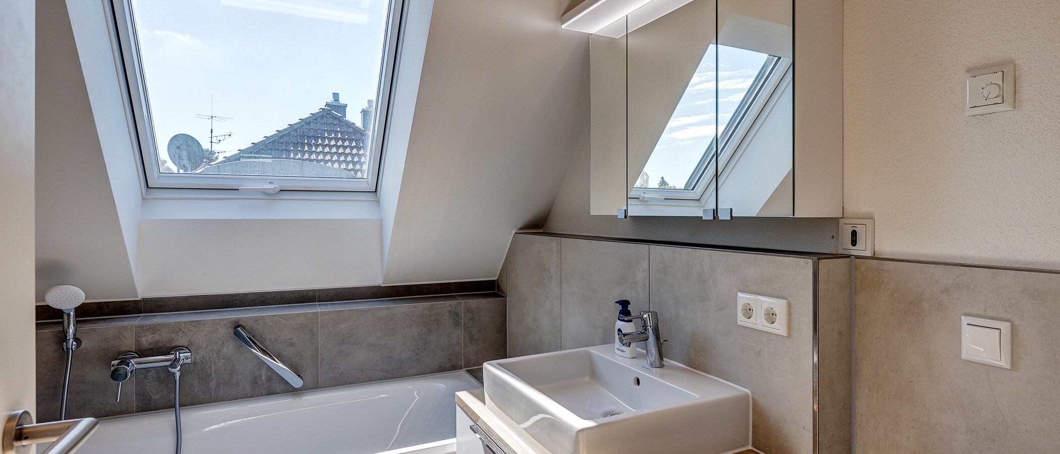 Loftsleilighet München Trudering 01 Baderom 13137