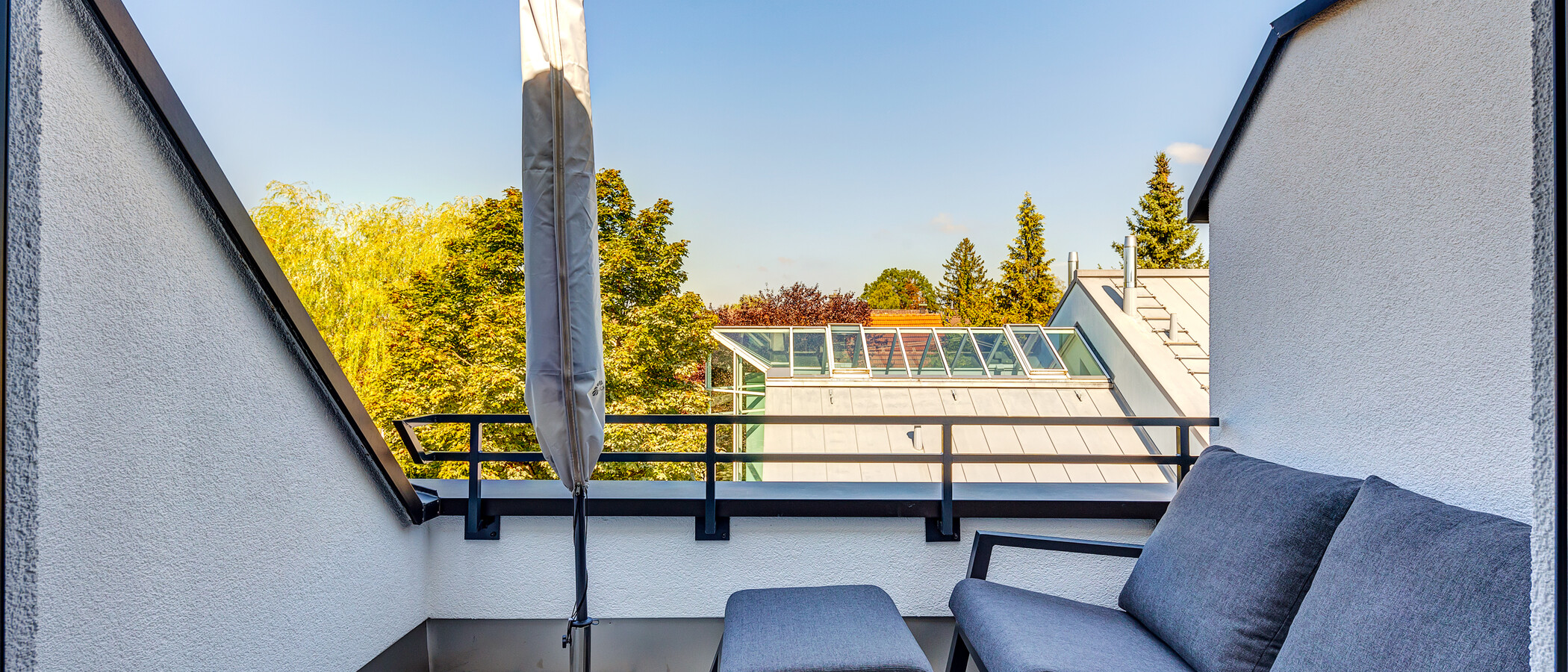 Loftsleilighet München Trudering 01 Takterrasse 13137