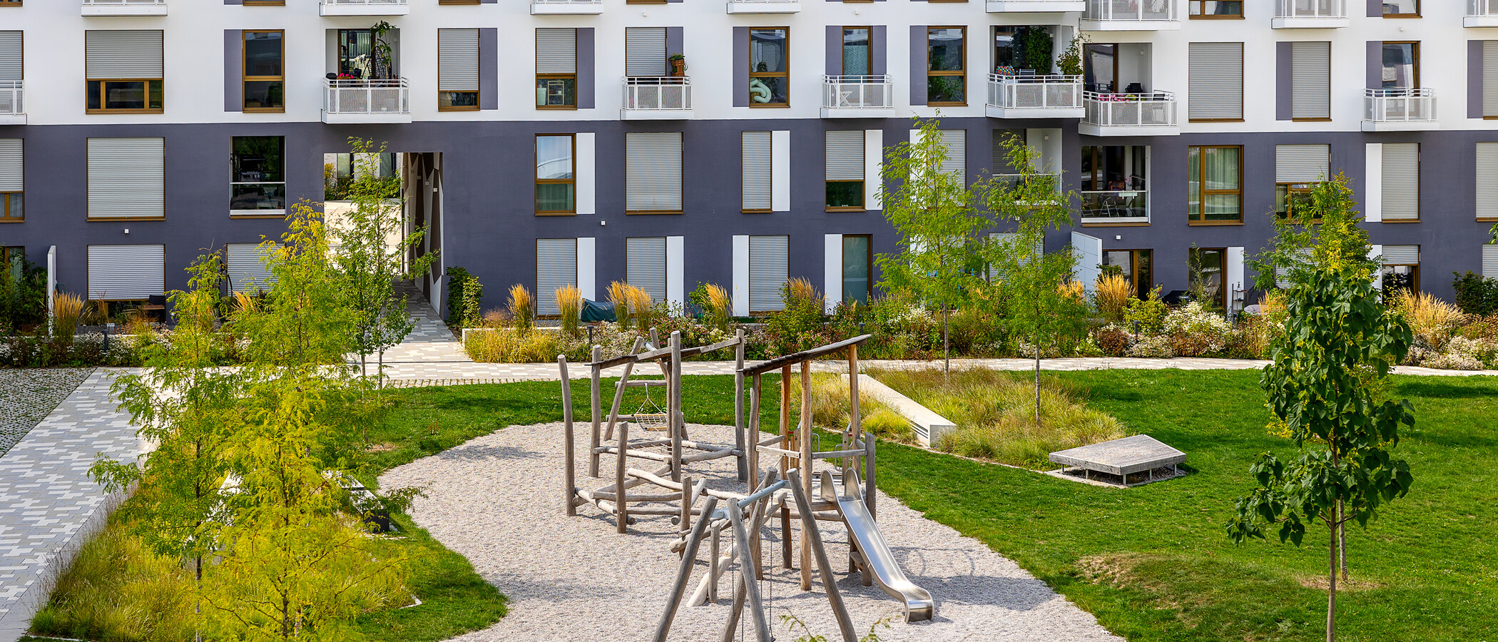 Плосък München Pasing 02 Вътрешен двор 13138