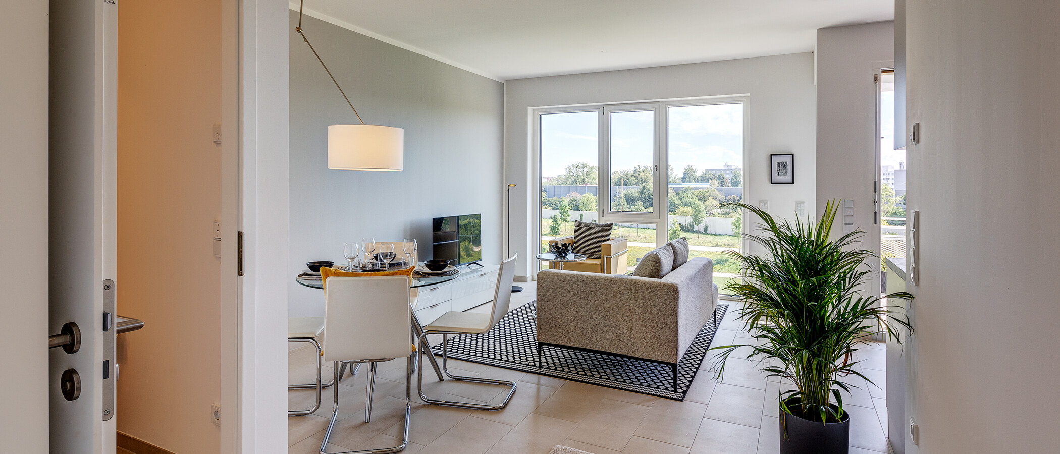 Плосък München Pasing 06 Дневна зона 13138