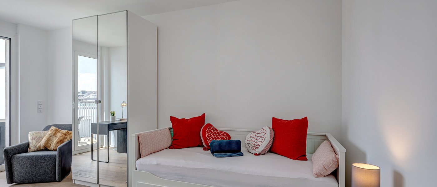 Плосък München Ludwigsvorstadt 01 2-ра спалня 13139