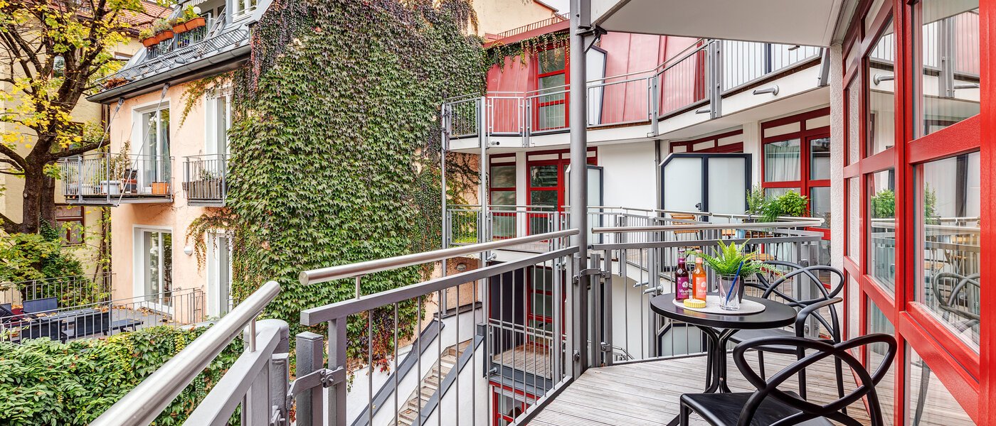 Плоский München Schwanthalerhöhe 02 Балкон 13142