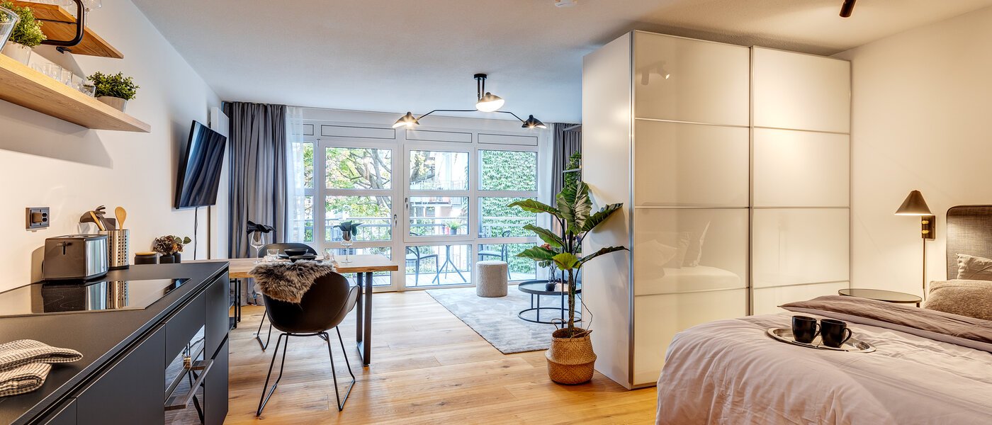 Плоский München Schwanthalerhöhe 02 Спальна зона 13142