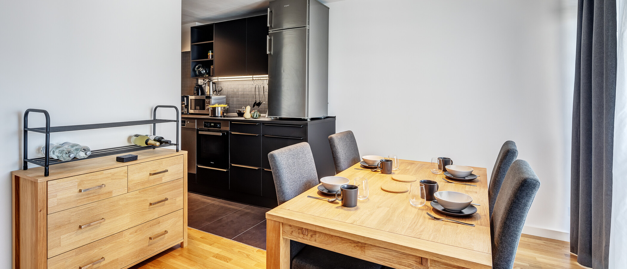Maisonette lakás München Olympiadorf 03 Étkező 13150