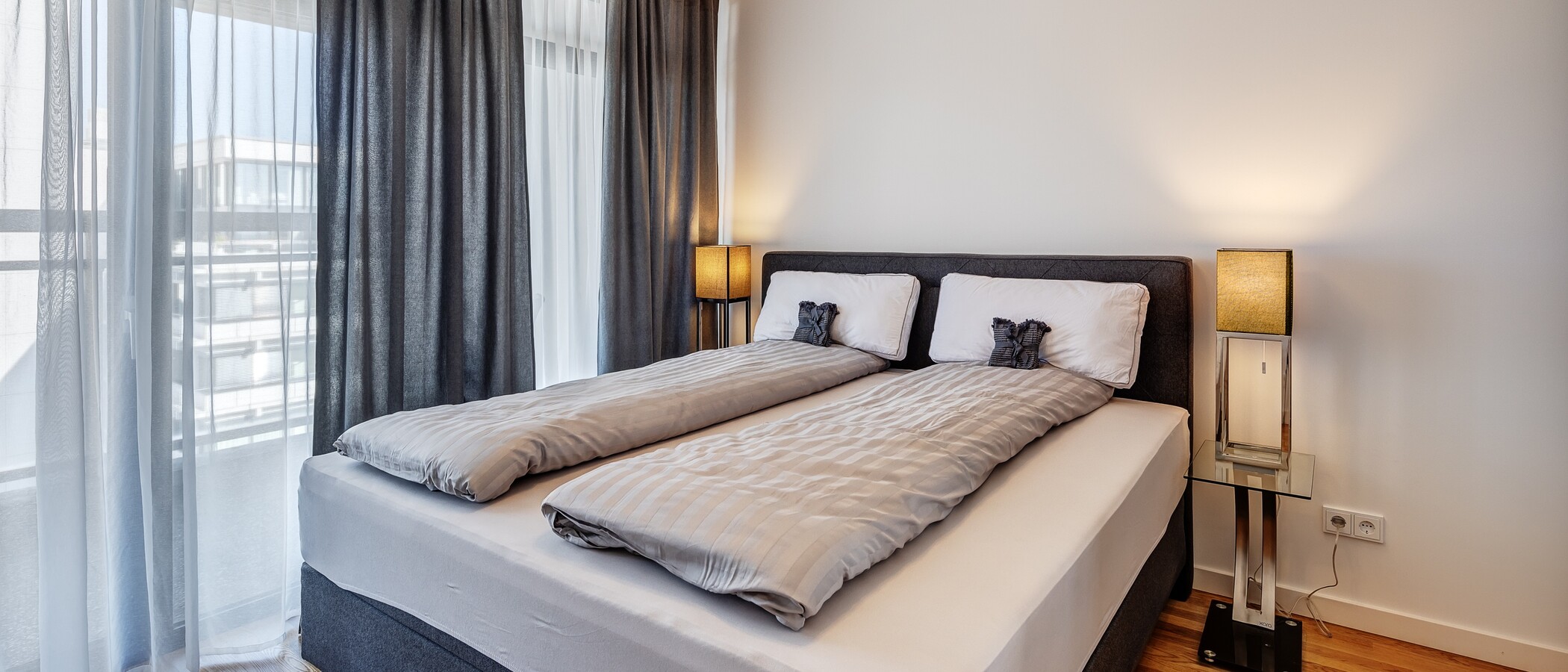 Maisonette lakás München Olympiadorf 01 1. hálószoba 13150