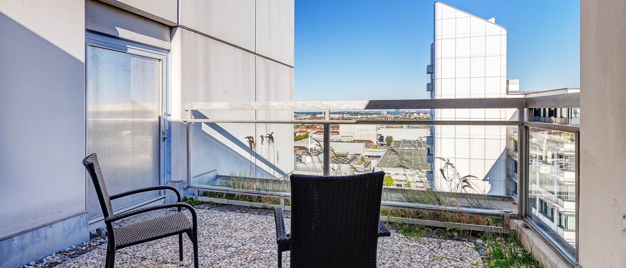 Maisonette lakás München Olympiadorf 02 1. tetőterasz 13150