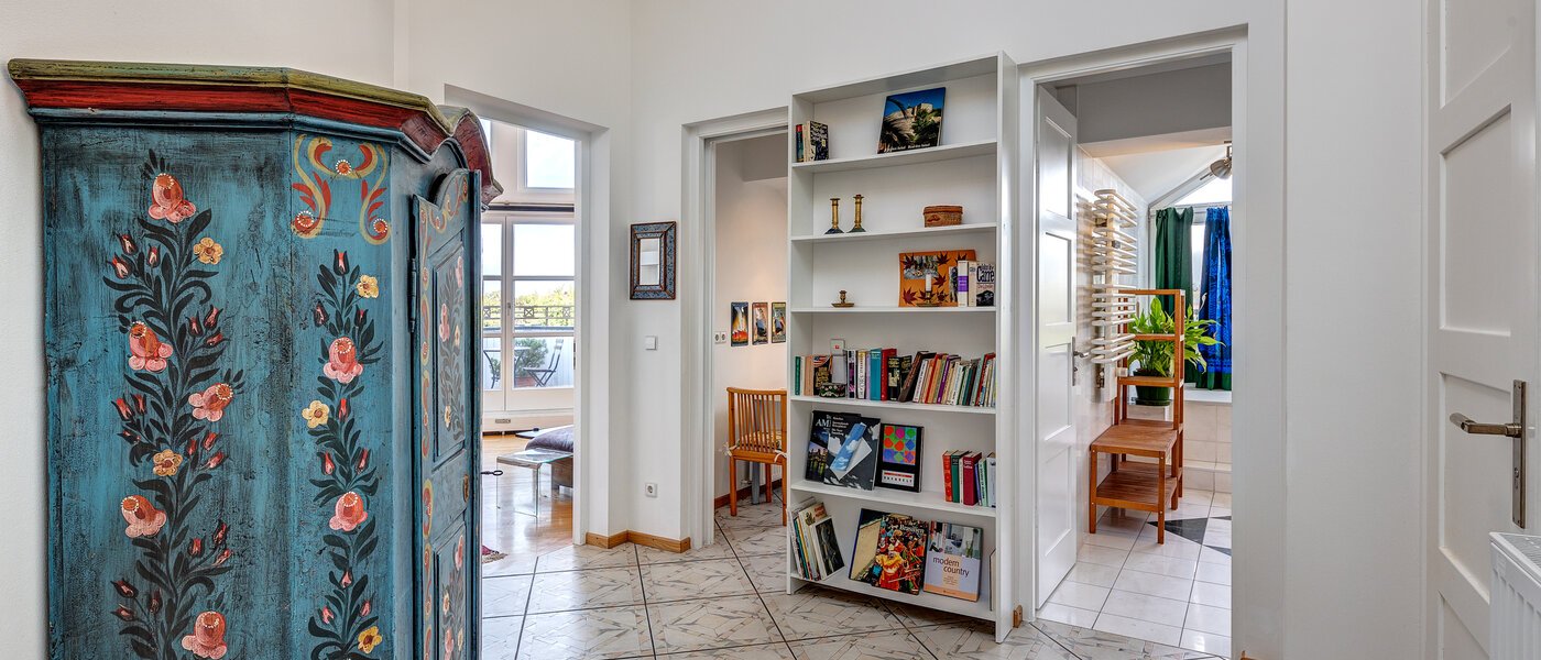 Ploché München Schwabing (links der Leopoldstraße) 01 Chodba/chodba 13164