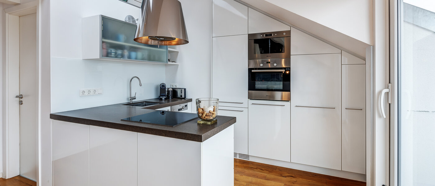 Maisonette lägenhet med galleri München Maxvorstadt - Museumsviertel 02 Kök 13166