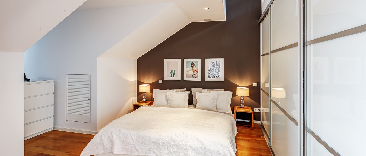 Maisonette lägenhet med galleri München Maxvorstadt - Museumsviertel 01 sovrum 13166