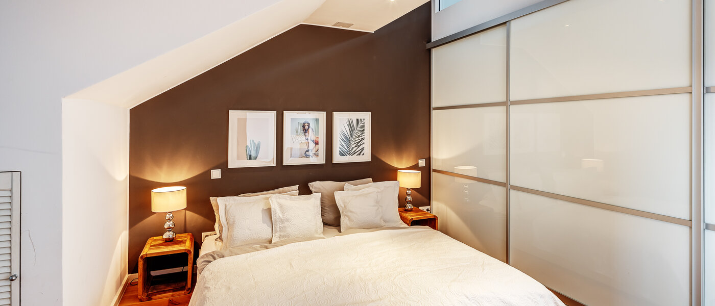 Maisonette lägenhet med galleri München Maxvorstadt - Museumsviertel 02 sovrum 13166