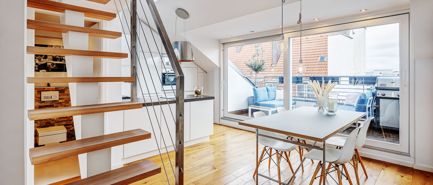 Maisonette lägenhet med galleri München Maxvorstadt - Museumsviertel 01 Matplats 13166