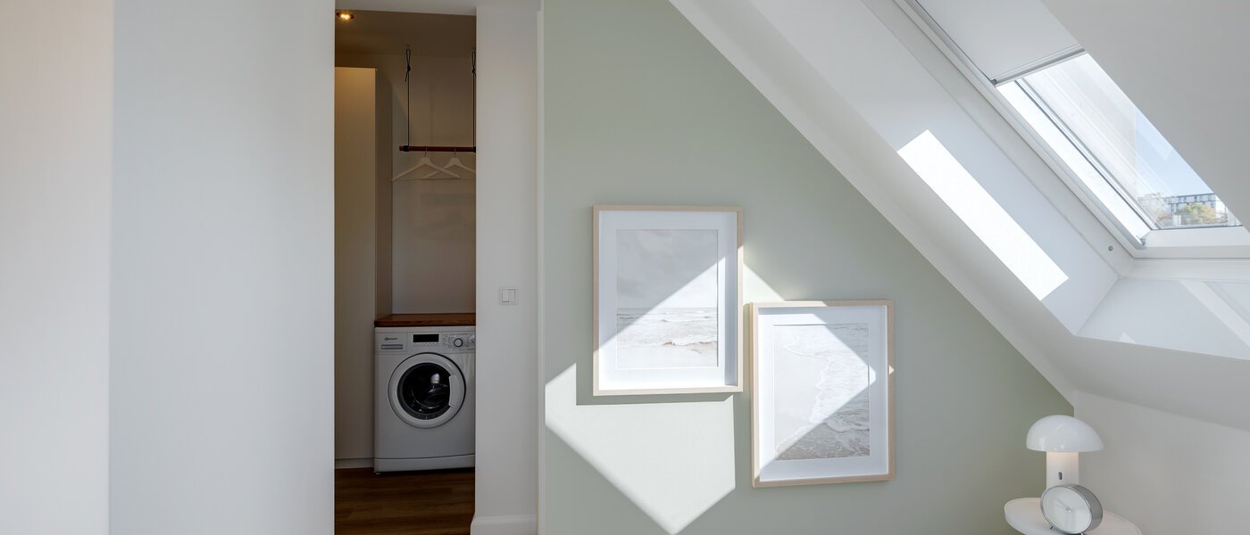 Zolder flat München Au 03 Slaapgedeelte 13187