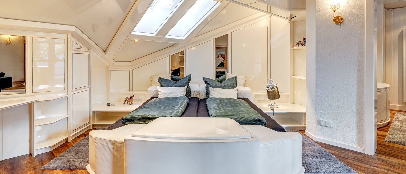 Apartamento no sótão Baldham 01 Área de dormir 13188