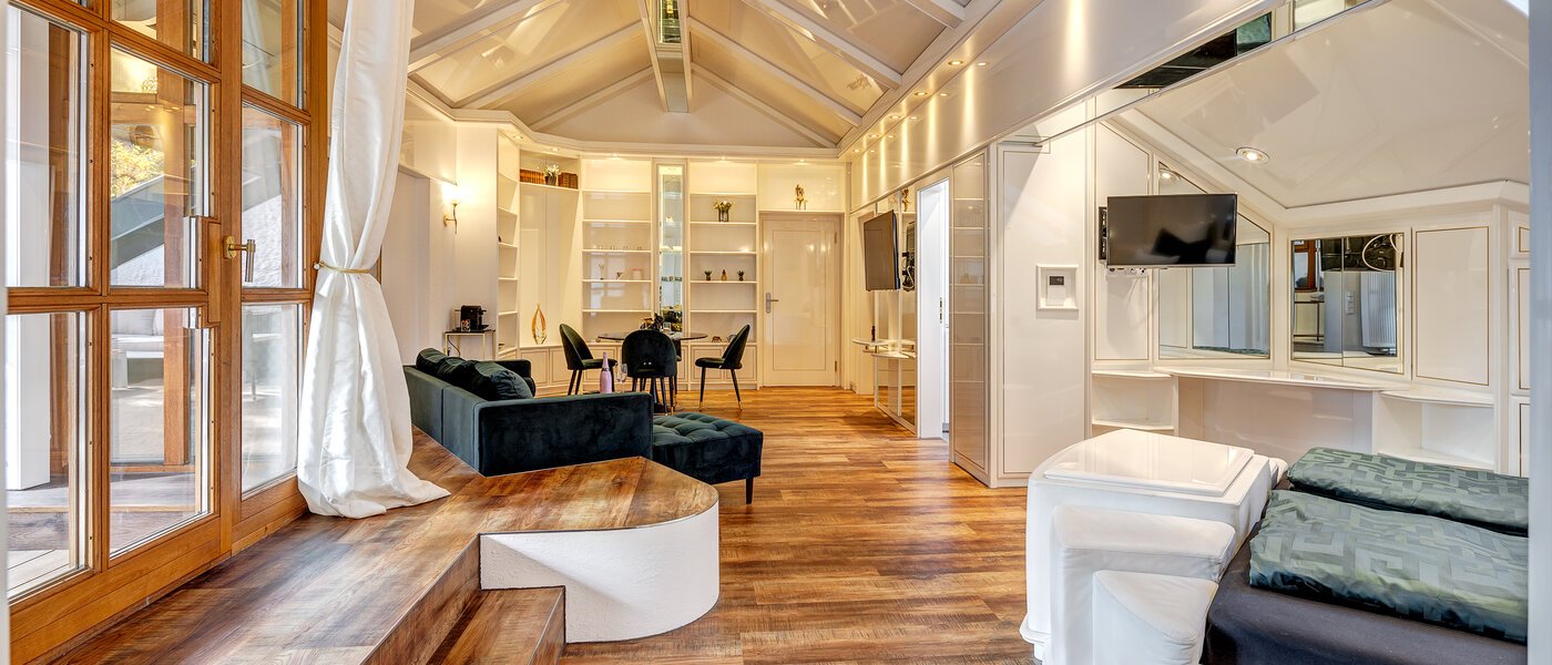 Apartamento no sótão Baldham 02 Área de estar 13188