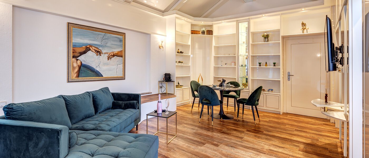 Apartamento no sótão Baldham 03 Área de estar 13188