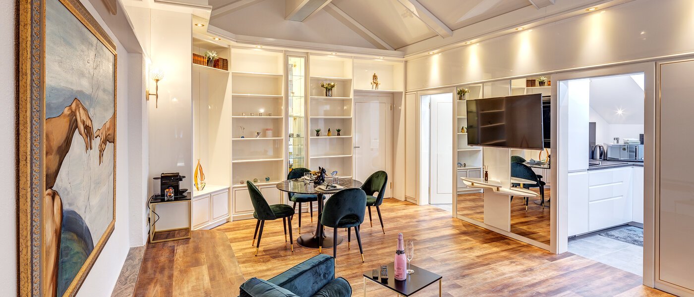 Apartamento no sótão Baldham 04 Área de estar 13188