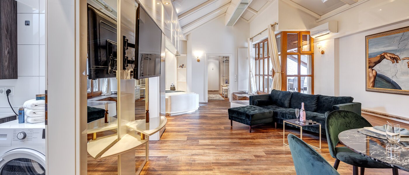 Apartamento no sótão Baldham 05 Área de estar 13188