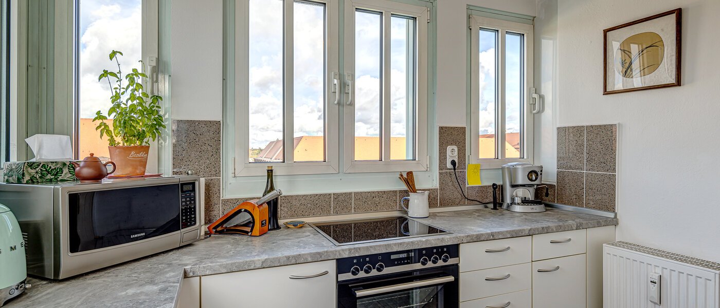 Maisonette-lägenhet München Sendling-Westpark 02 Kök 13200