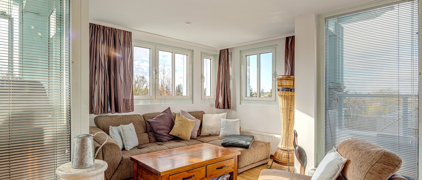 Maisonette-lägenhet München Sendling-Westpark 02 Vardagsrum 13200