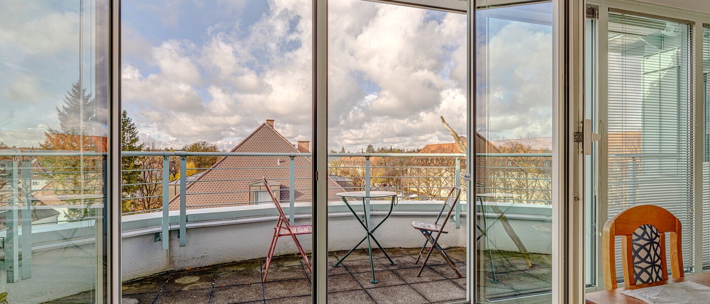 Maisonette-lägenhet München Sendling-Westpark 01 Takterrass 13200