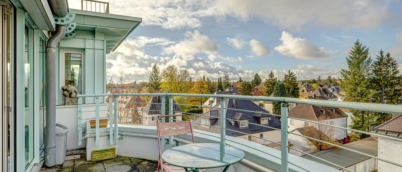 Maisonette-lägenhet München Sendling-Westpark 03 Takterrass 13200