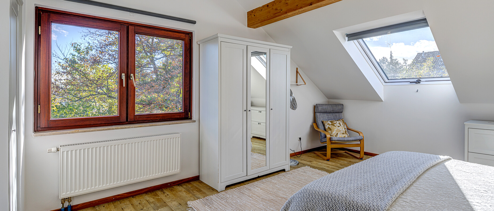Rohový řadový dům München Pasing 03 Ložnice 13218