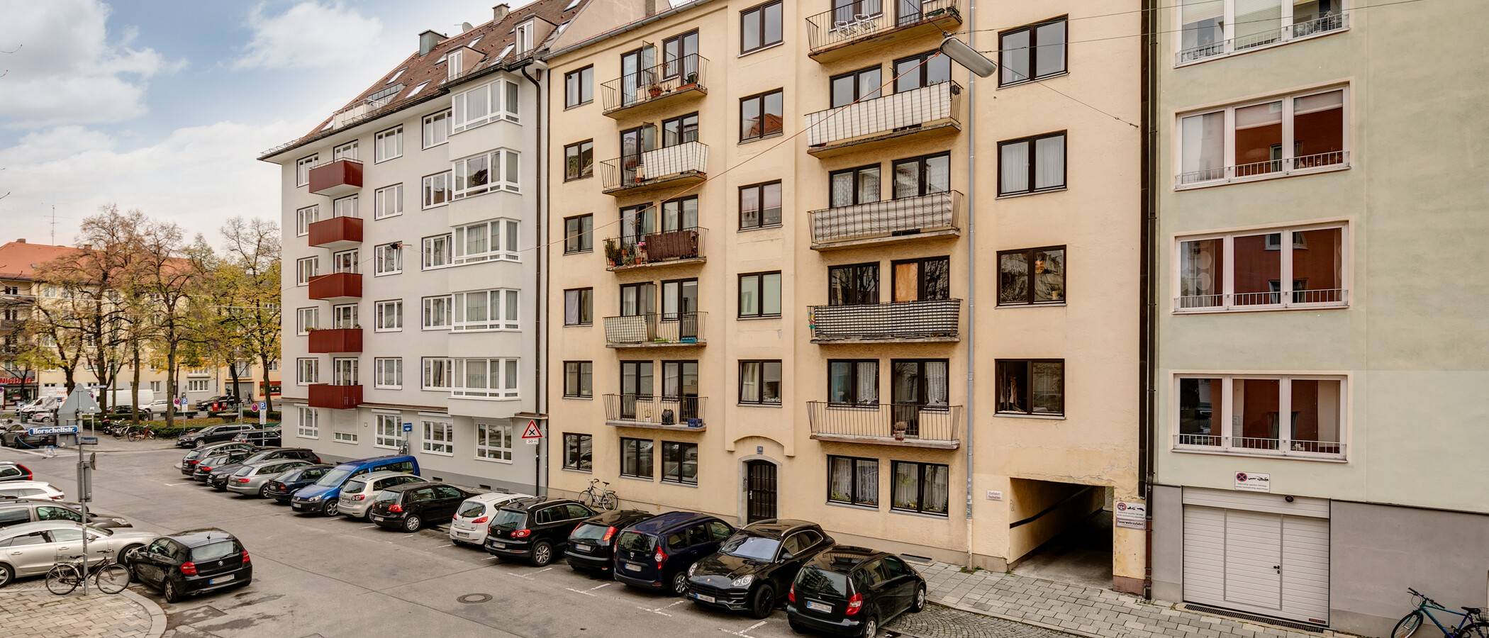 Płaski München Schwabing-West (rund um den Hohenzollernplatz) 02 Widok 1322