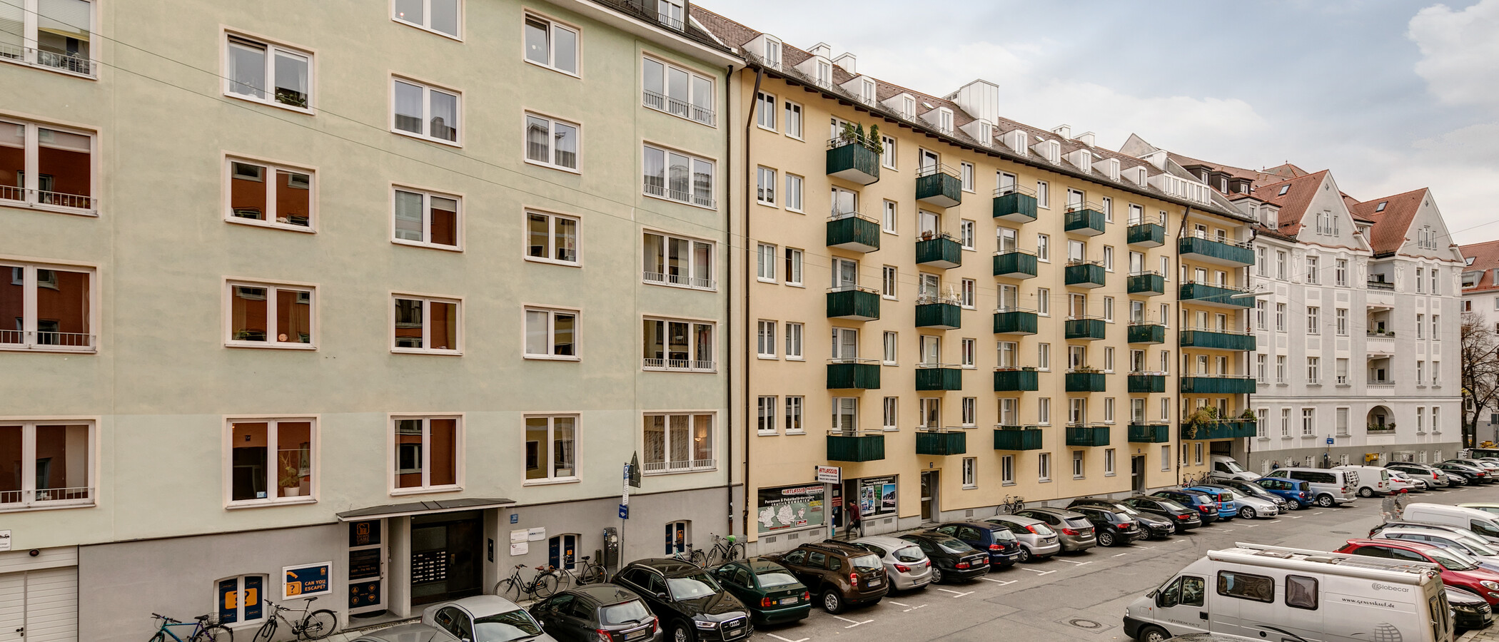 Płaski München Schwabing-West (rund um den Hohenzollernplatz) 03 Widok 1322