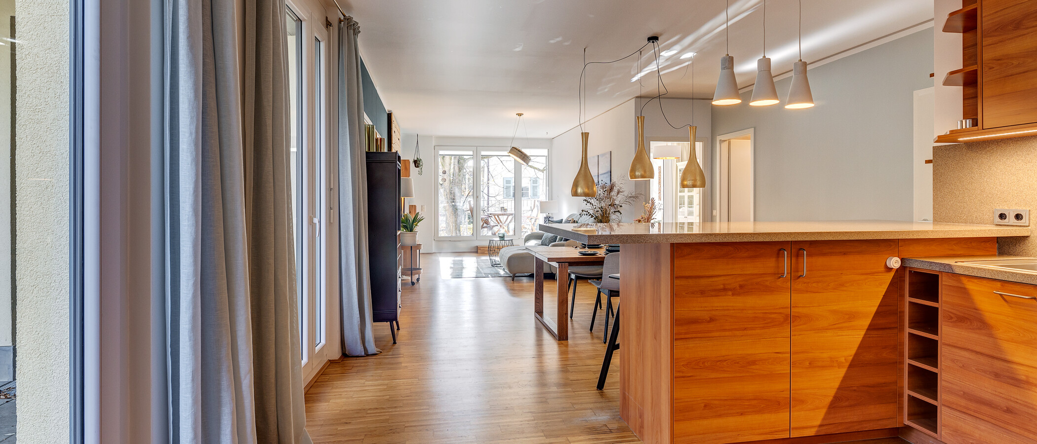 Плосък München Schwabing-West 03 Кухня 13231