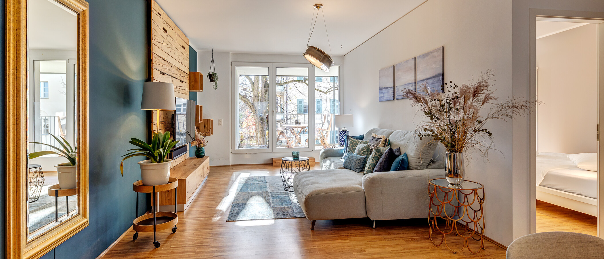 Плосък München Schwabing-West 02 Дневна зона 13231