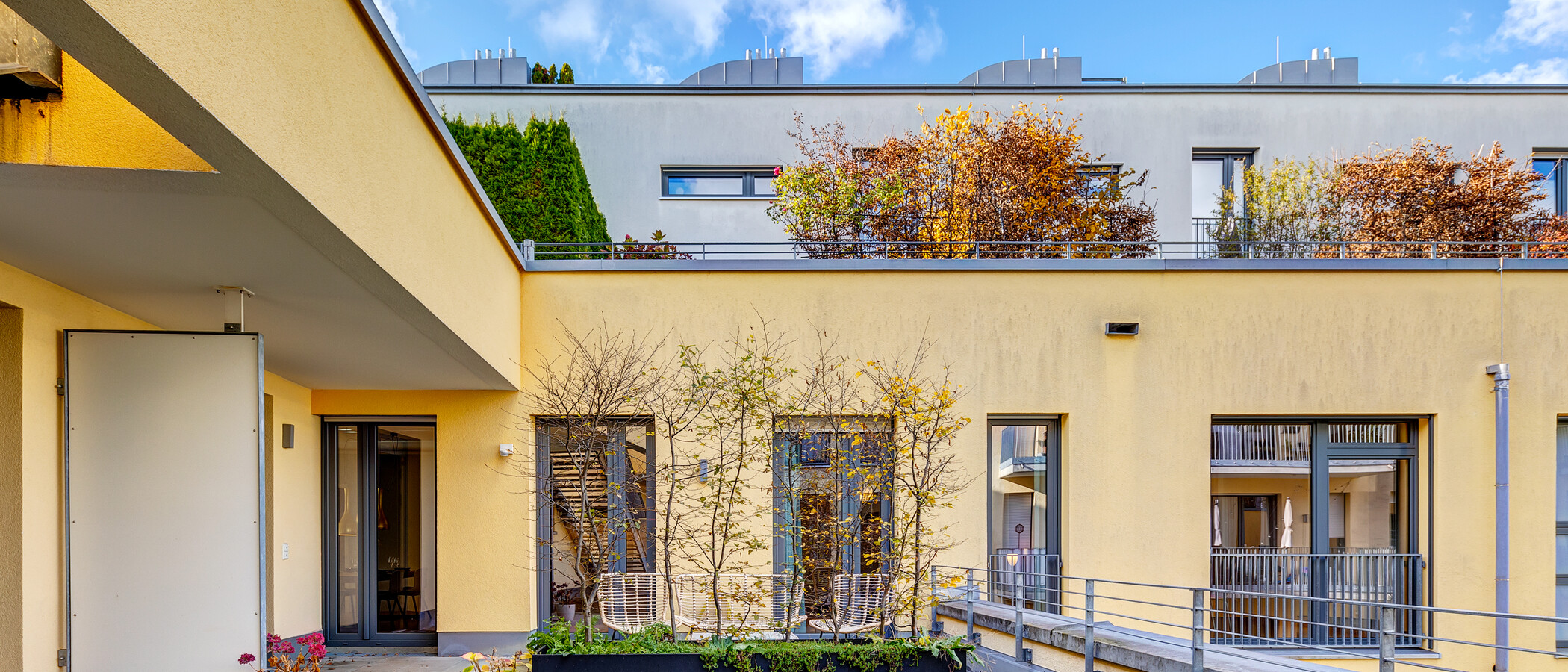 Плосък München Schwabing-West 01 Покривна тераса 13231