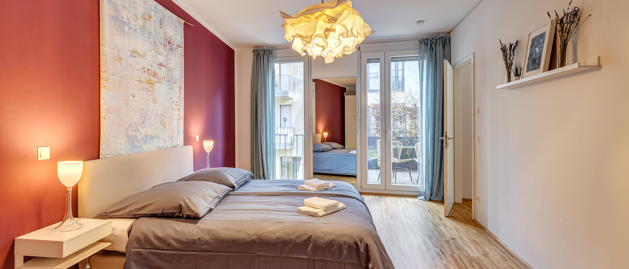 Плосък München Schwabing-West 01 Първа спалня 13231