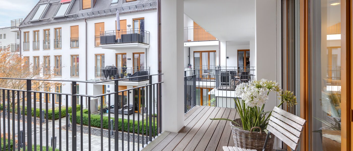 Flat München Maxvorstadt - Westen 01 Balkong 13240