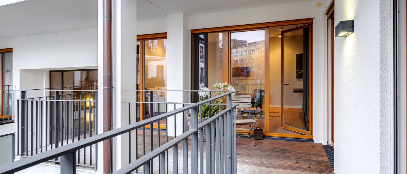 Flat München Maxvorstadt - Westen 02 Balkong 13240