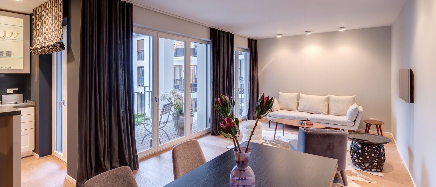 Flat München Maxvorstadt - Westen 01 Stue og oppholdsrom 13240