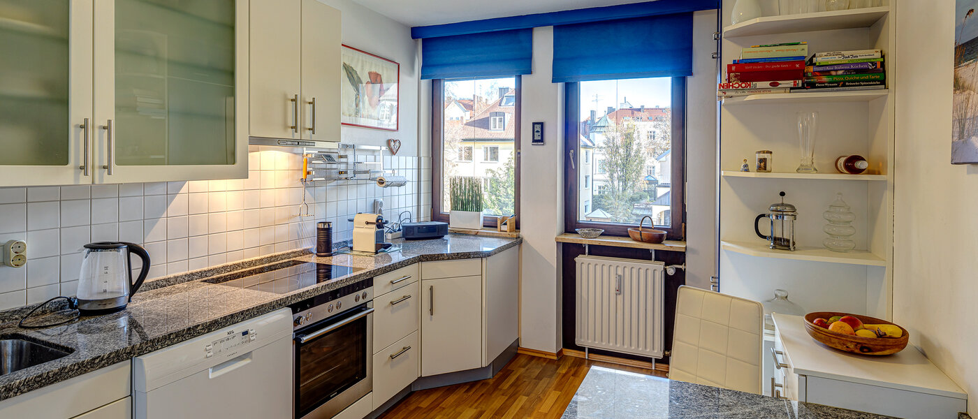 Ploché München Altbogenhausen 01 Kuchyně 13244