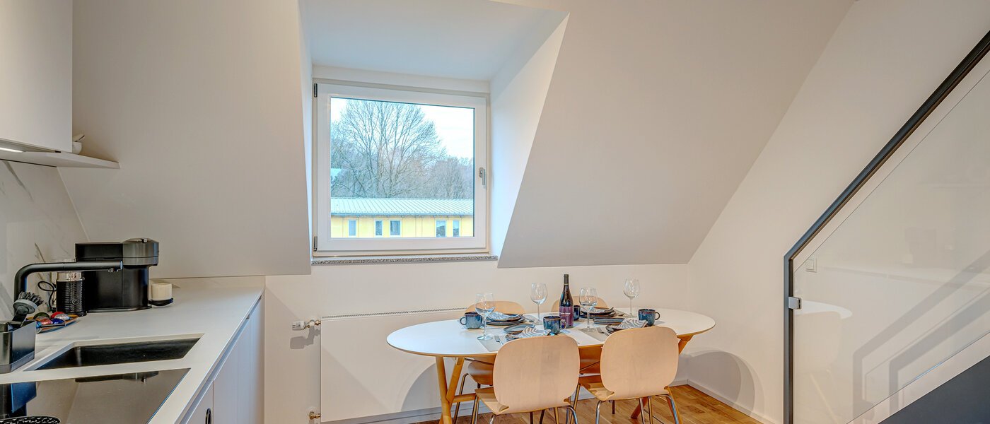 Maisonette lakás München Giesing 03 Konyha 13263