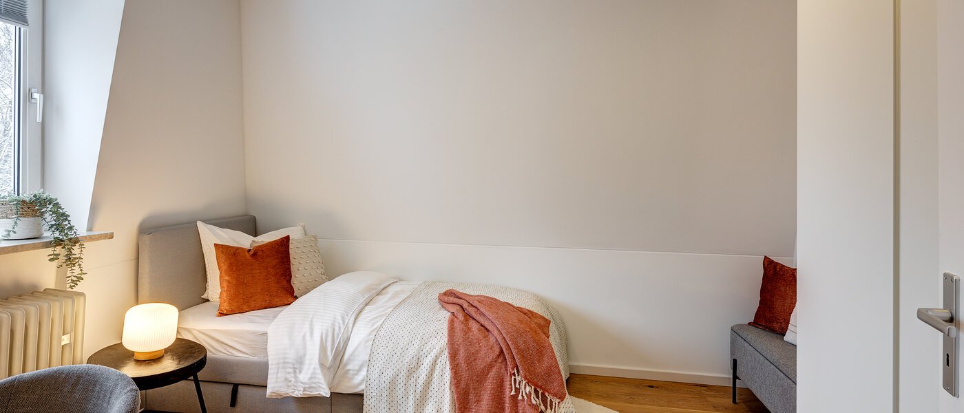 Mansardă plată München Giesing 01 Dormitorul 3 13269