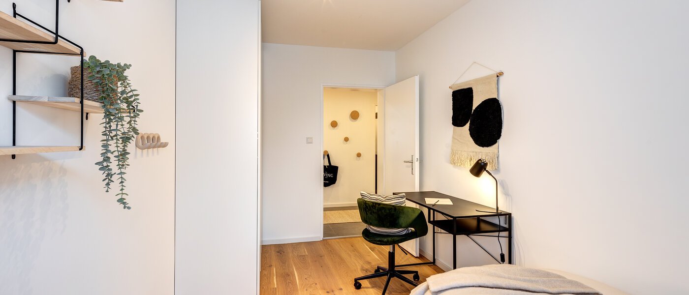 Mansardă plată München Giesing 03 Dormitorul 2 13269