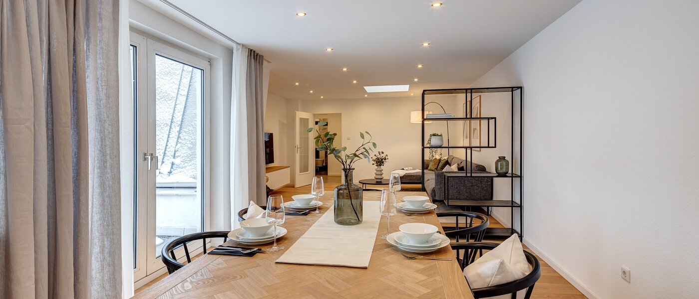 Mansardă plată München Giesing 02 Zona de zi 13269