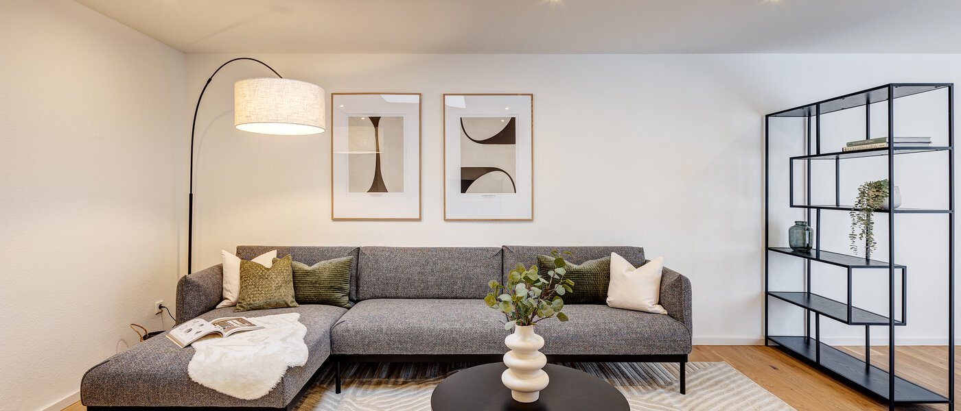 Mansardă plată München Giesing 04 Zona de zi 13269