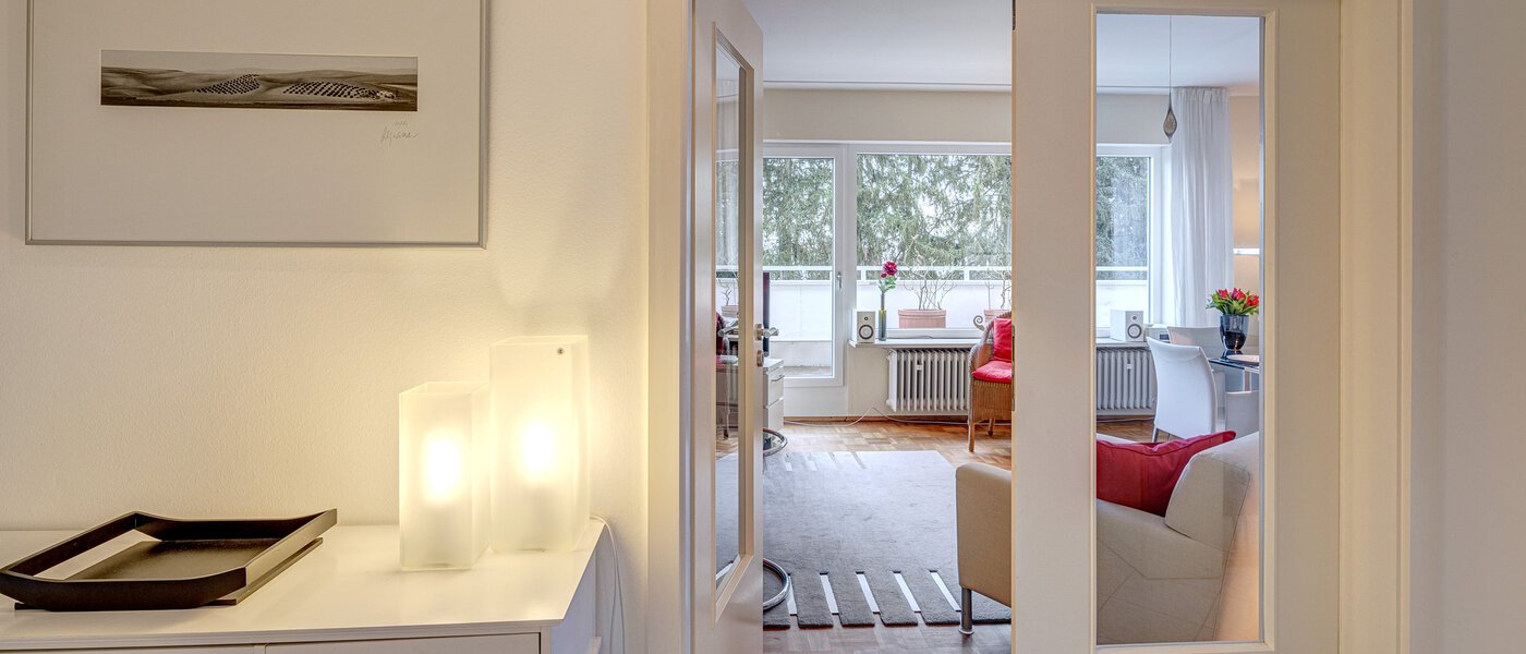 Tagterrasse-lejlighed München Moosach 04 Korridor/gang 13292