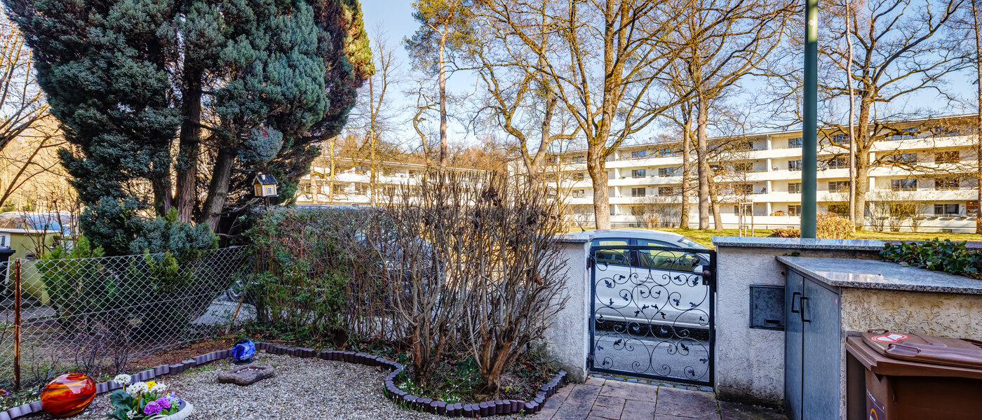 Középső sorház München Obersendling 01 Hozzáférési útvonal 13312