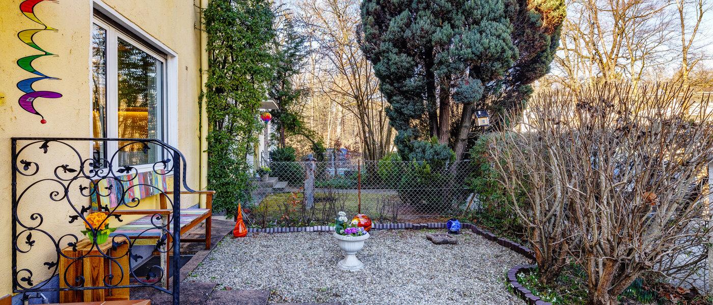 Középső sorház München Obersendling 02 Hozzáférési útvonal 13312