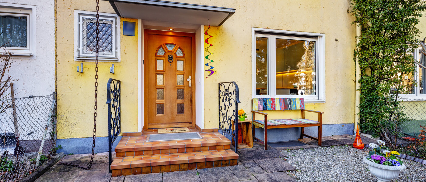 Középső sorház München Obersendling 03 Hozzáférési útvonal 13312