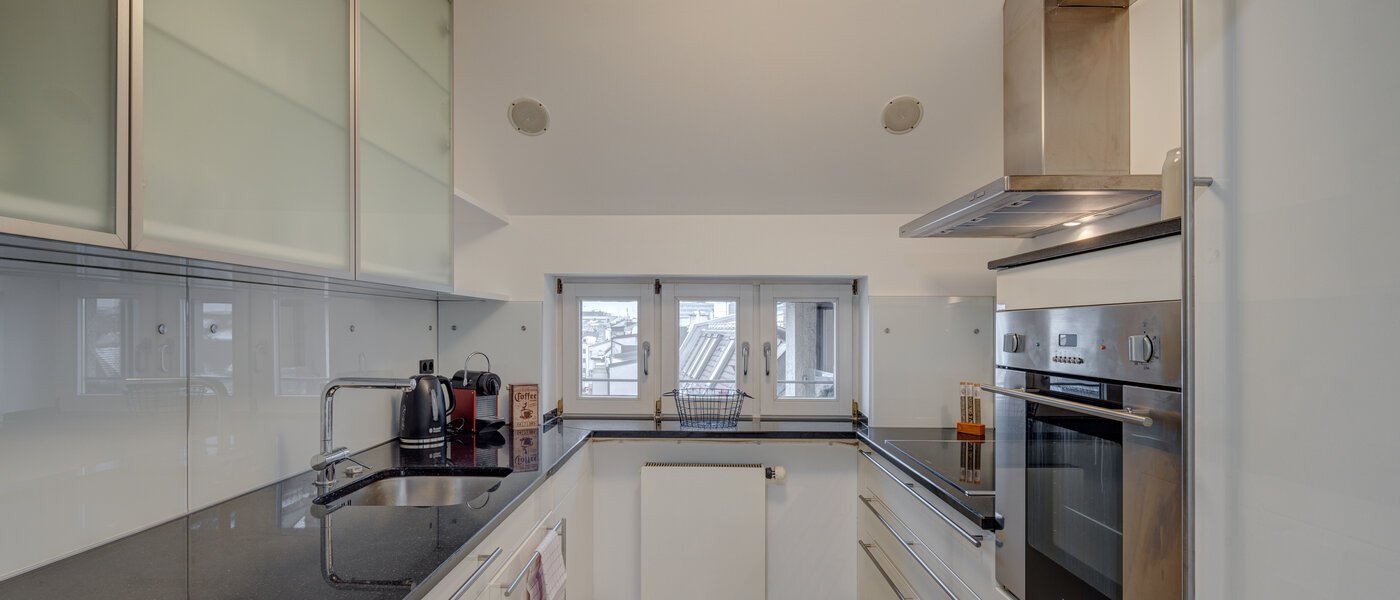 Maisonette-gallerileilighet München Maxvorstadt 01 Kjøkken 13317